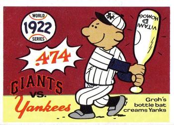 1970 Fleer World Series 019      1922 Giants/Yankees